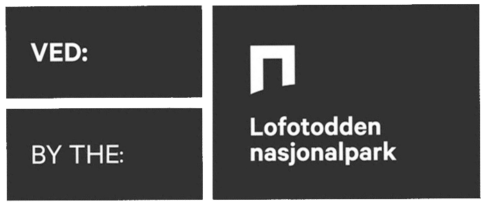 Logo: Lofotodden Nasjonalpark.